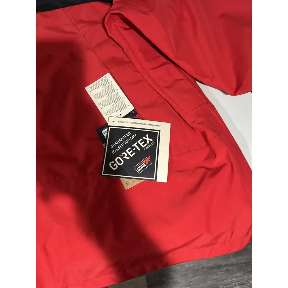 The North Face GTX Mountain Jacket Gore-Tex TNF Red Black XL NWT NF0A831M